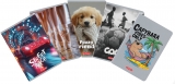 Caiet A5 48 file, hartie 70g/mp FSC mix, dictando, Megamix 3, diverse modele, Herlitz